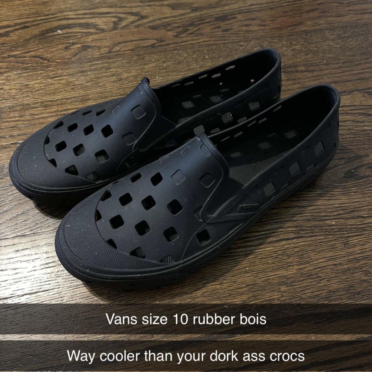 vans size to crocs