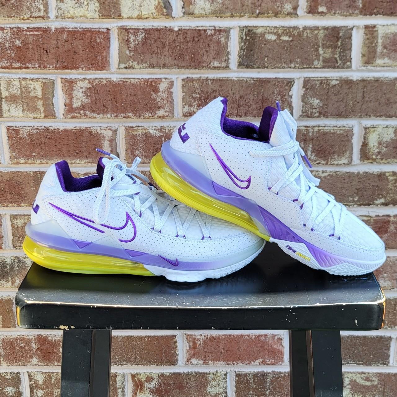 The Nike LeBron 17 Low Gets Dressed in 'Lakers' Colors