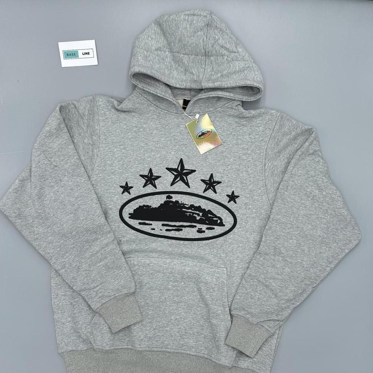 Corteiz Aufentic Hoodie Grey