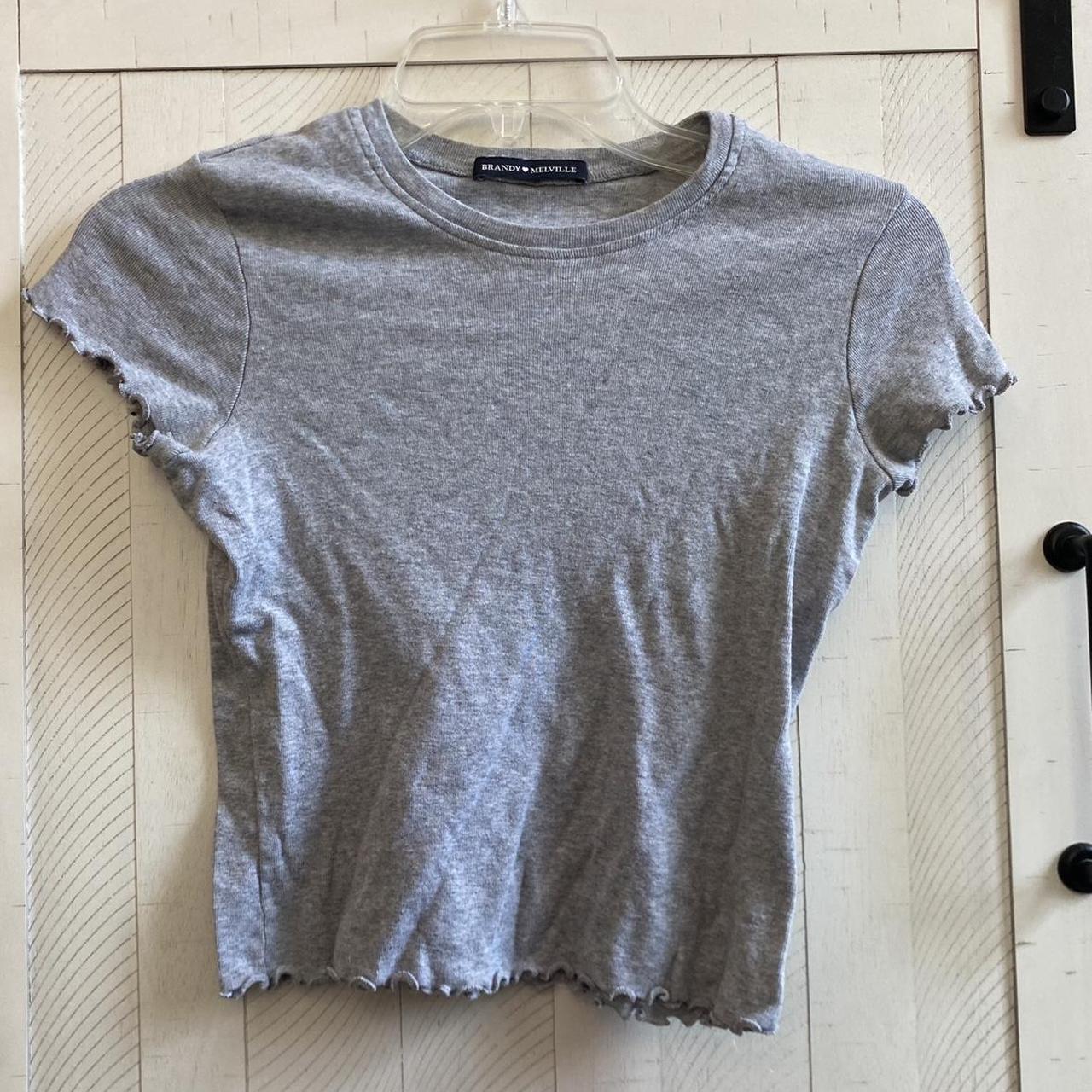 Brandy Melville Alien Logo T-shirt, One Size, Brandy Melville T Shirt  Alien