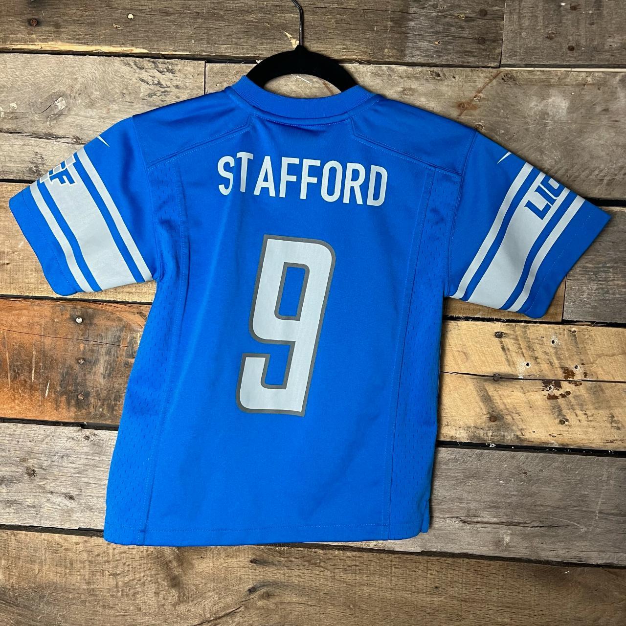 Nike Detroit Lions White Matthew Stafford Game Jersey - Gameday