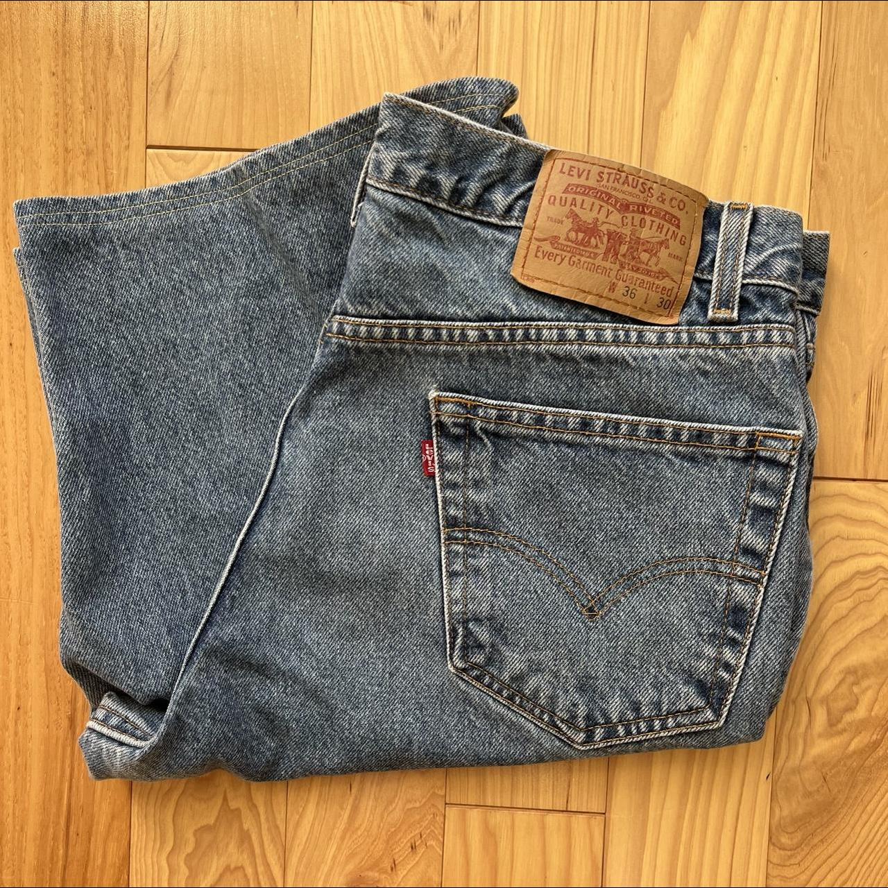 Levi’s Home Made Jorts Size 36 Depop
