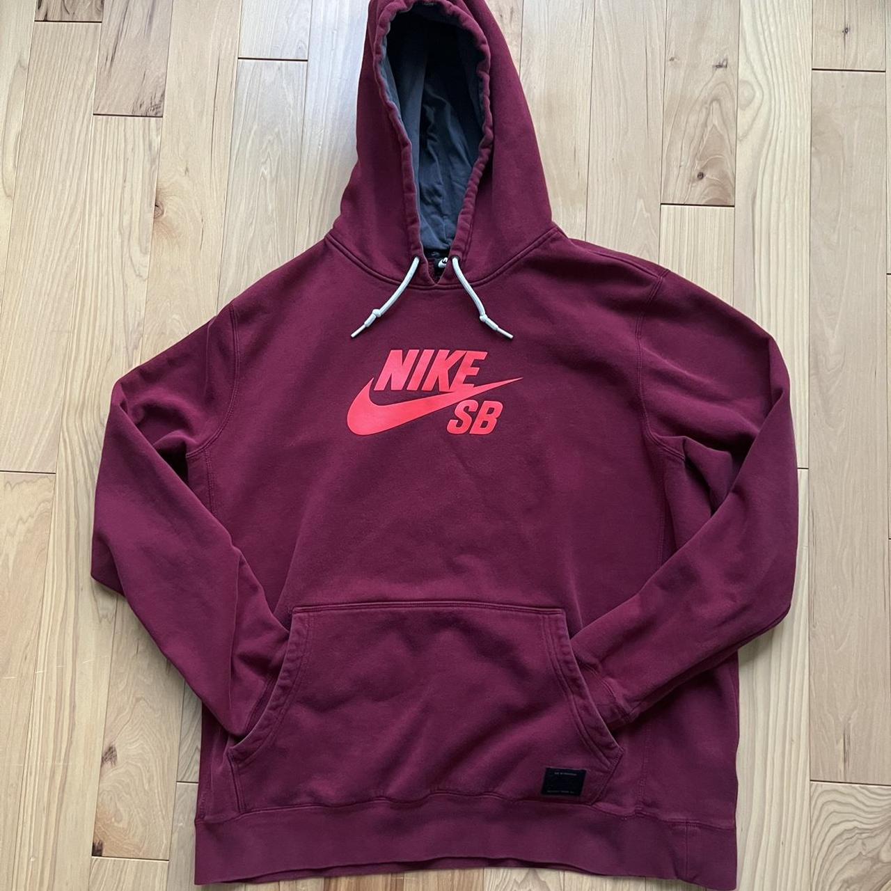 kohls red nike hoodie