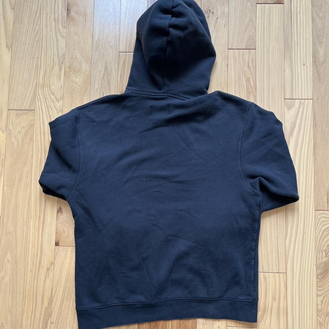 Air Jordan Black Hoodie Size M - Depop