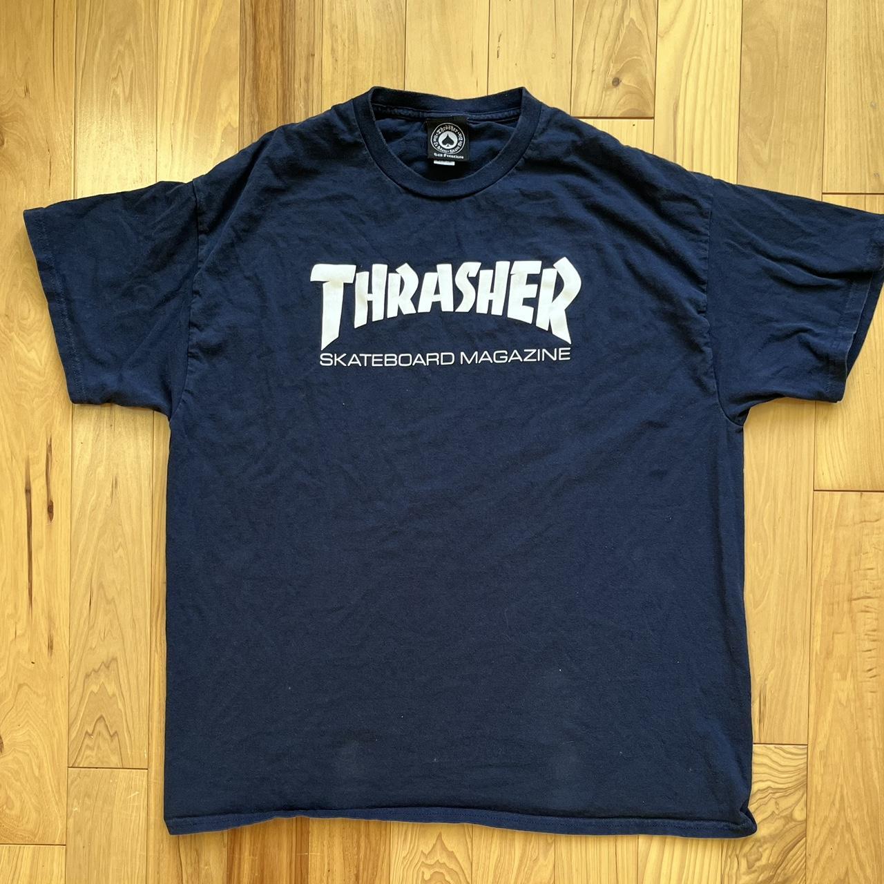 Thrasher Men's Navy T-shirt