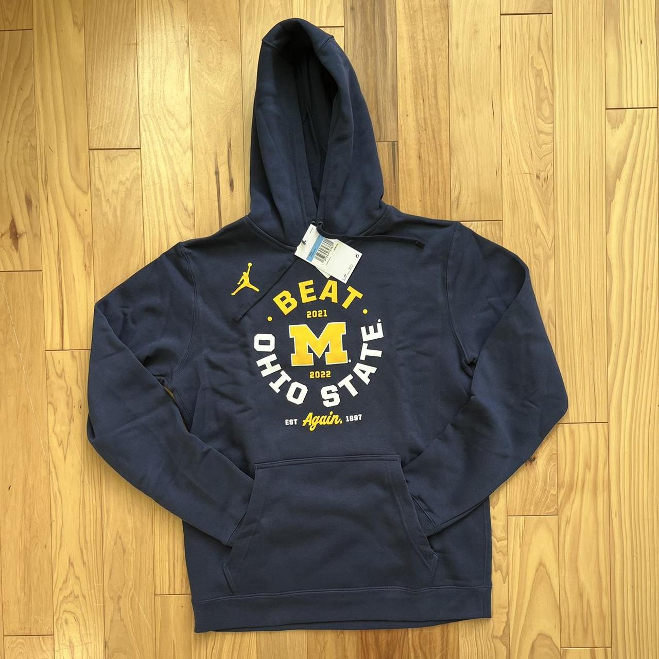 Michigan hot sale jordan hoodie