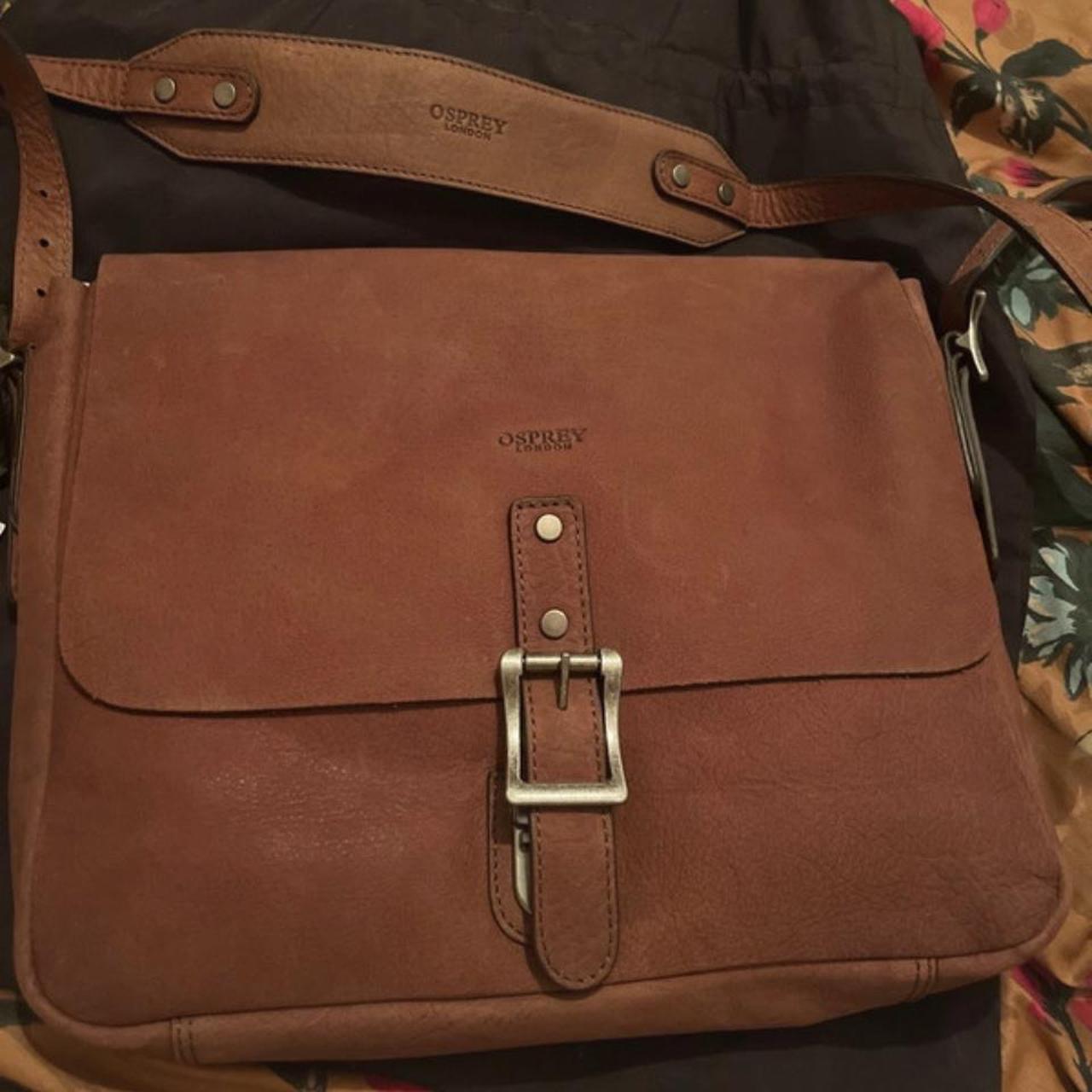 Osprey clayton leather satchel best sale