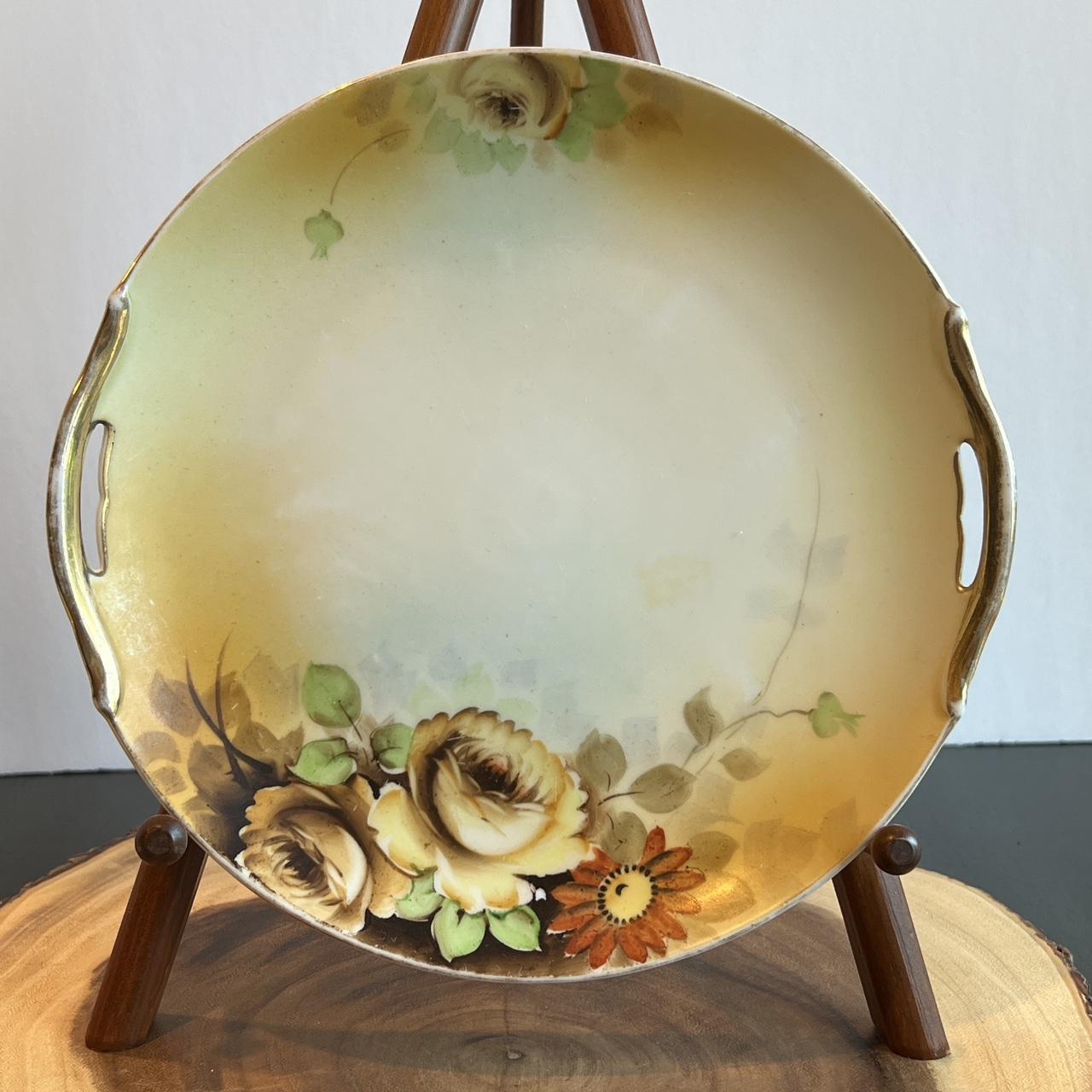 Nippon Hand Painted Morimura Gold Handle Depop