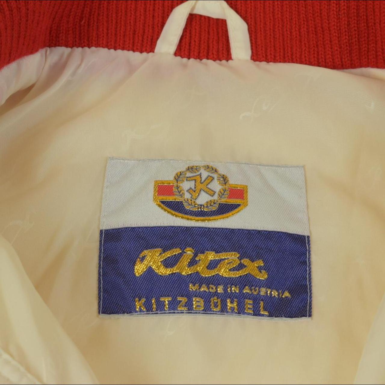 Vintage 80’s Kitex Women’s Austrian Made Red and... Depop