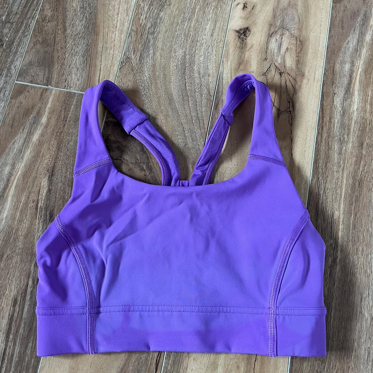 Lululemon crop sports bra Au size 8, CAD 4 Well... - Depop