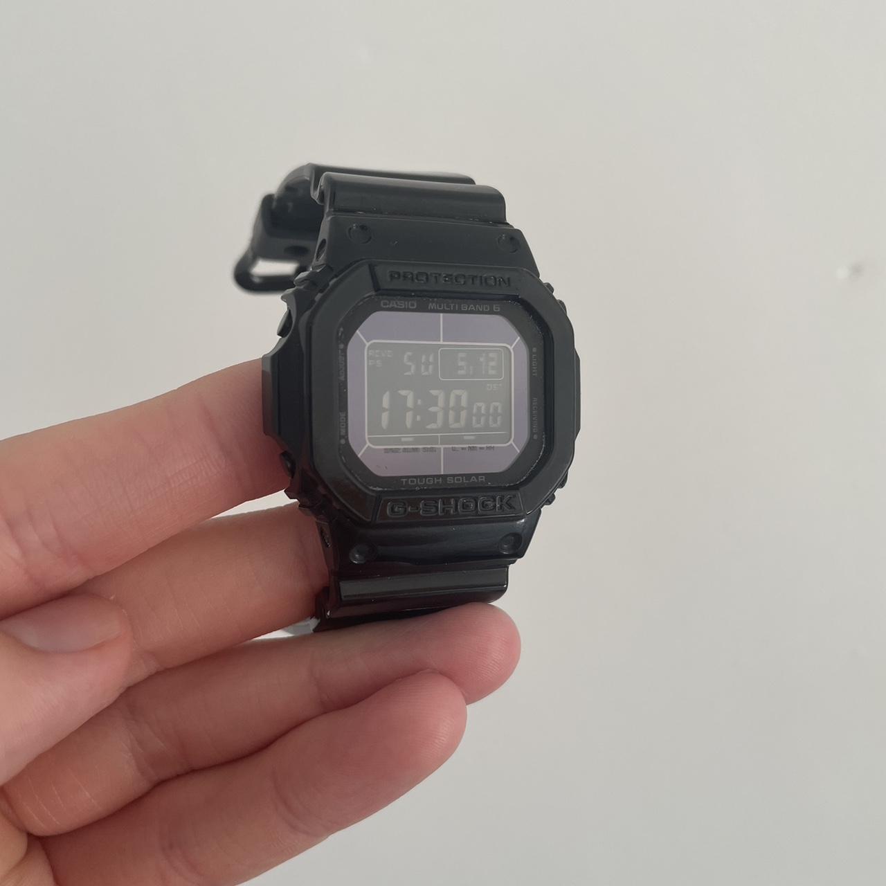 Rare glossy black Casio Gshock GWM5610BB 1ER hard to