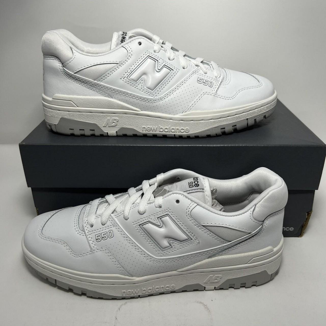 new balance grey black white