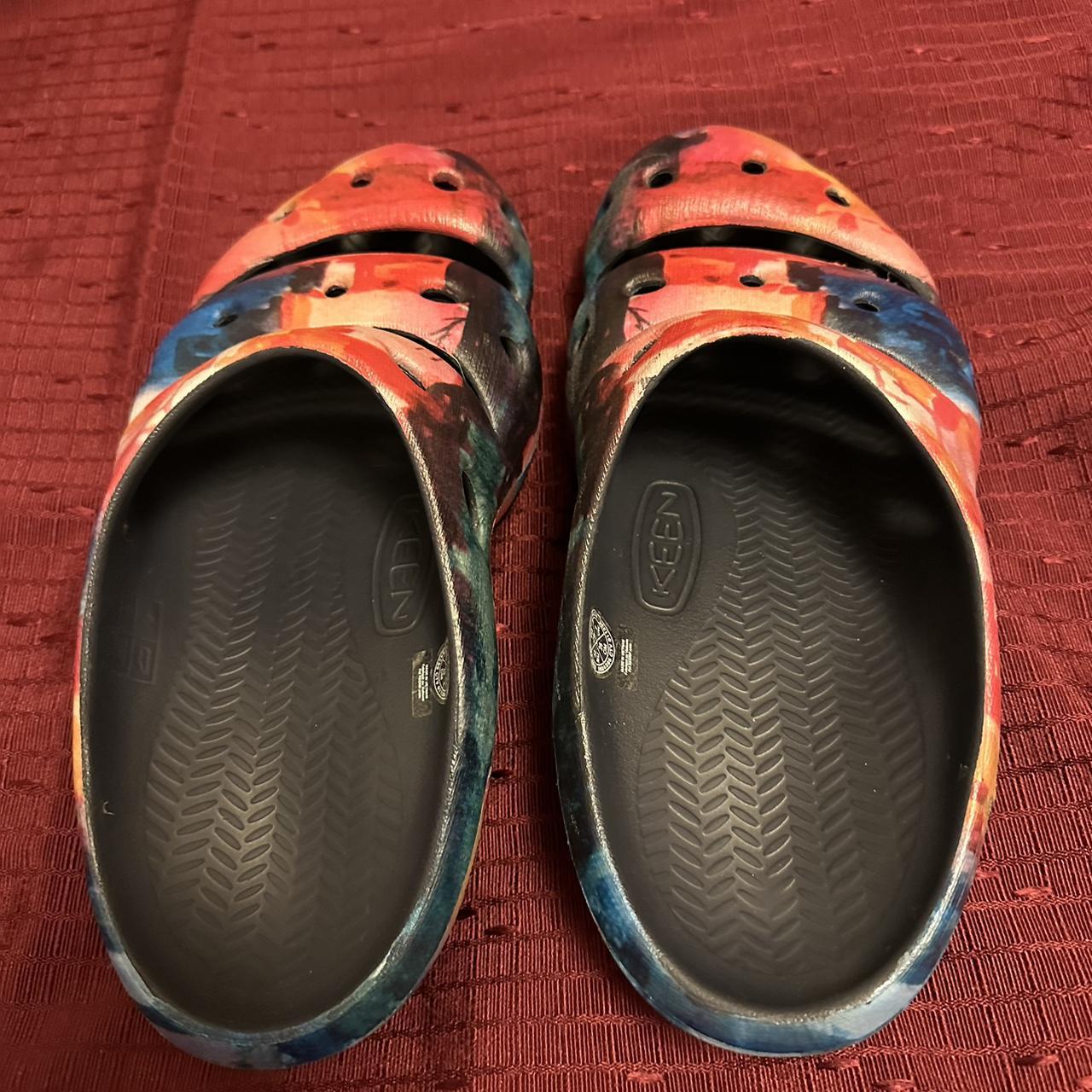 Keen x Jerry Garcia Yogui Men's Slide/Clogs Tie Dye. | Depop