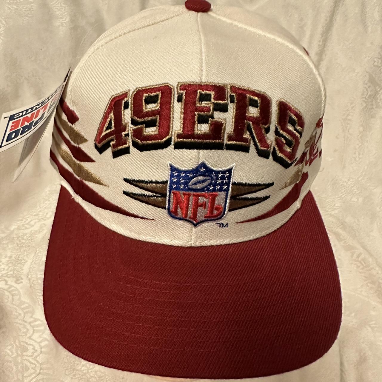 Vintage San Francisco 49ers Logo Athletic Diamond Pro Line Snapback Hat Cap  NFL