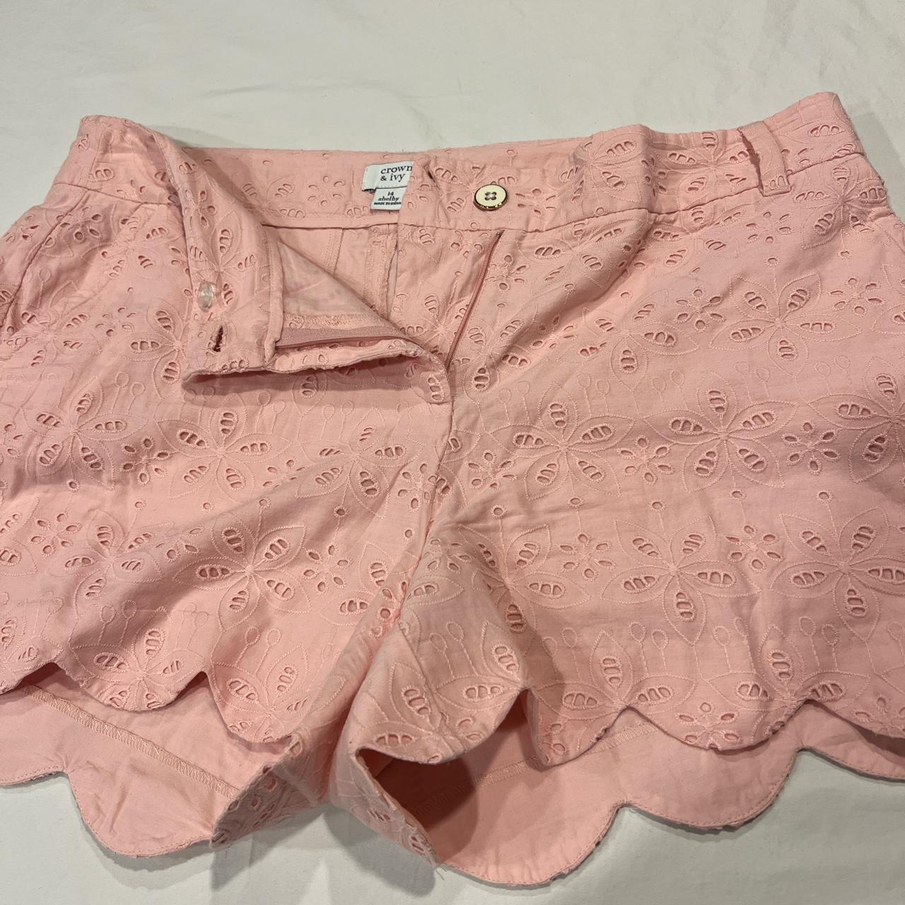 Belk Women's Pink Shorts Depop