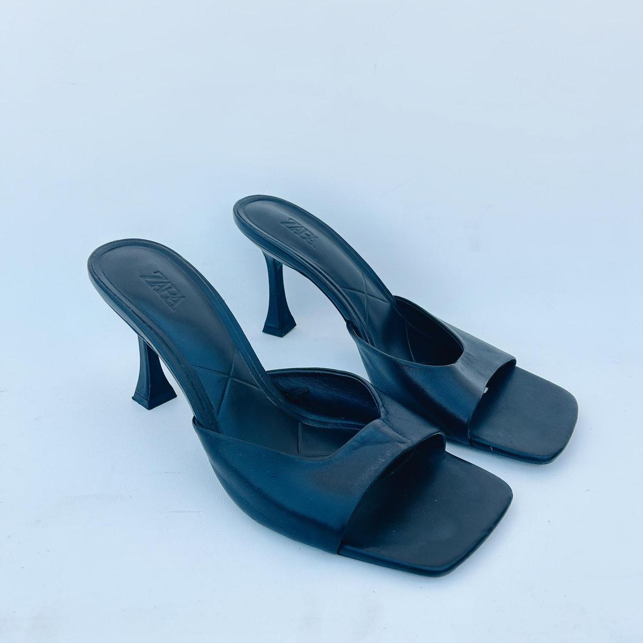 Zara square toe mules, Condition: Nearly new,