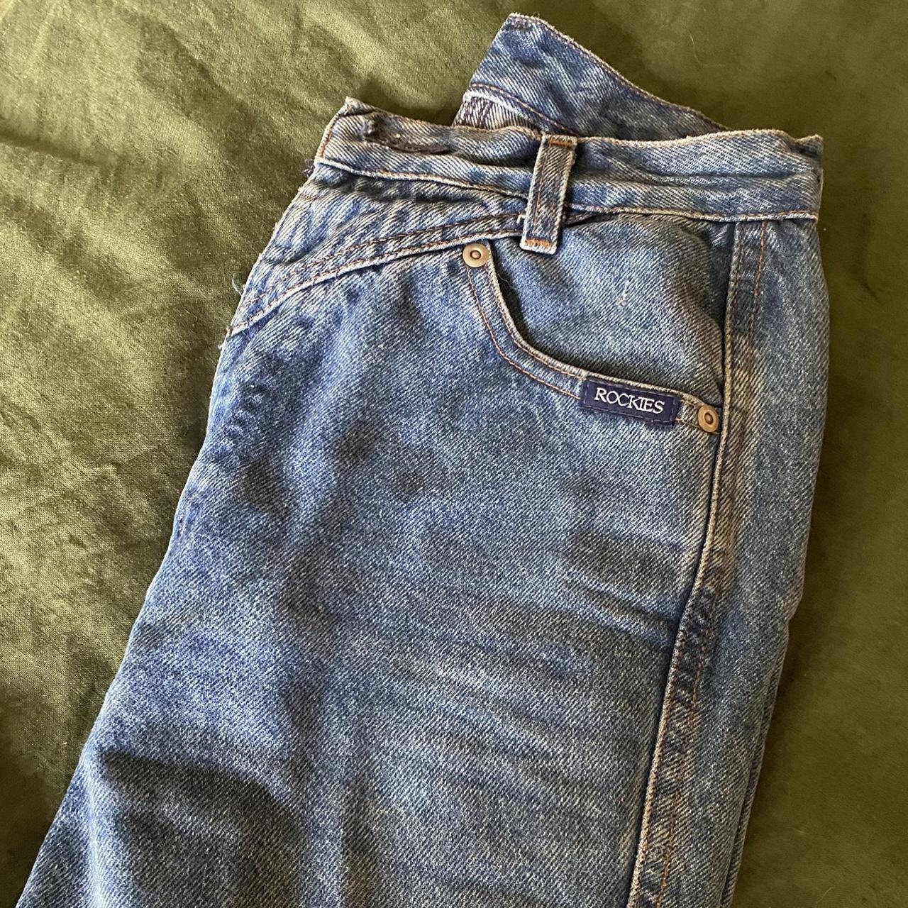 Vintage high wasted straight leg rockys jeans - Depop