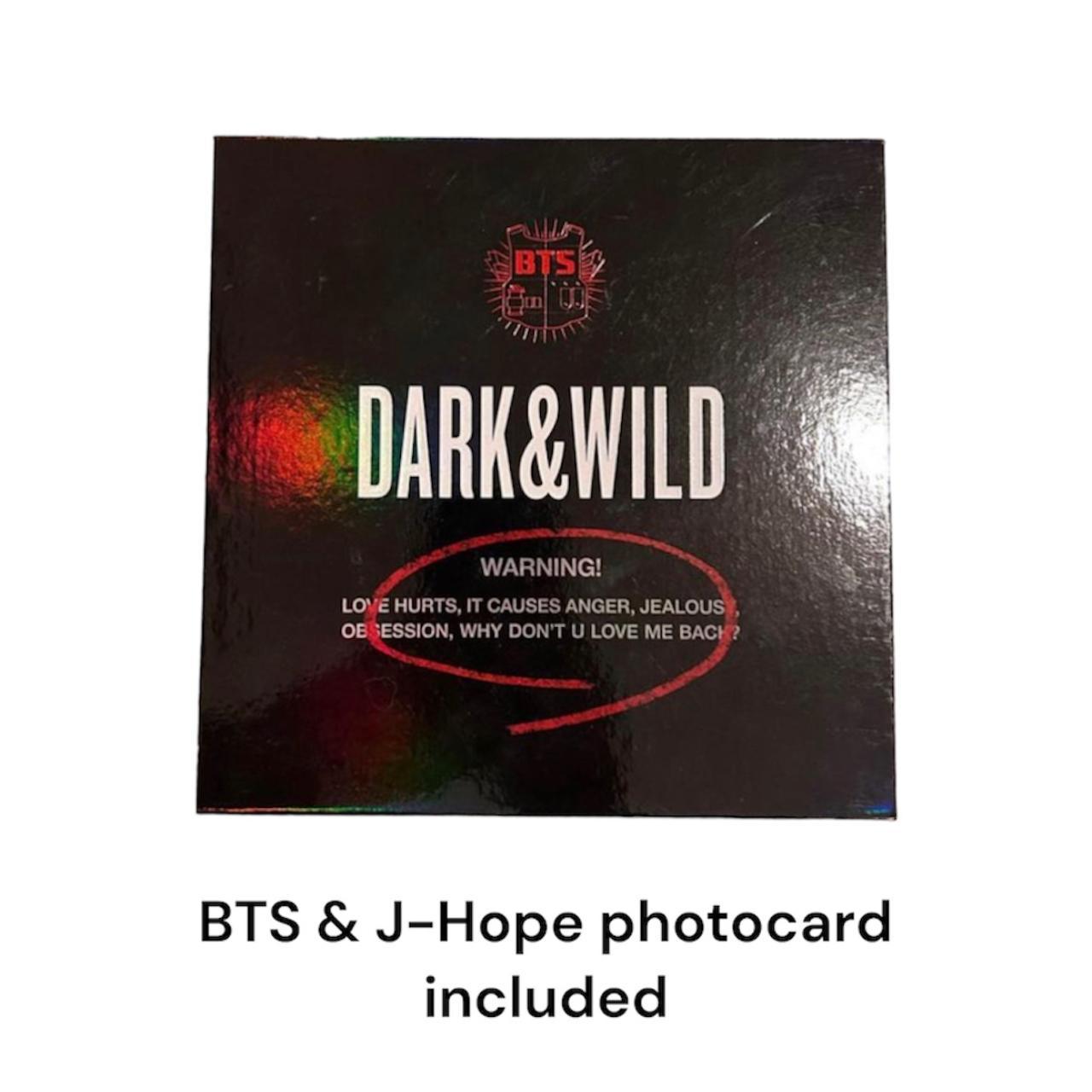 BTS Dark & Wild Album (2014) (BTS & JHope photocard... Depop