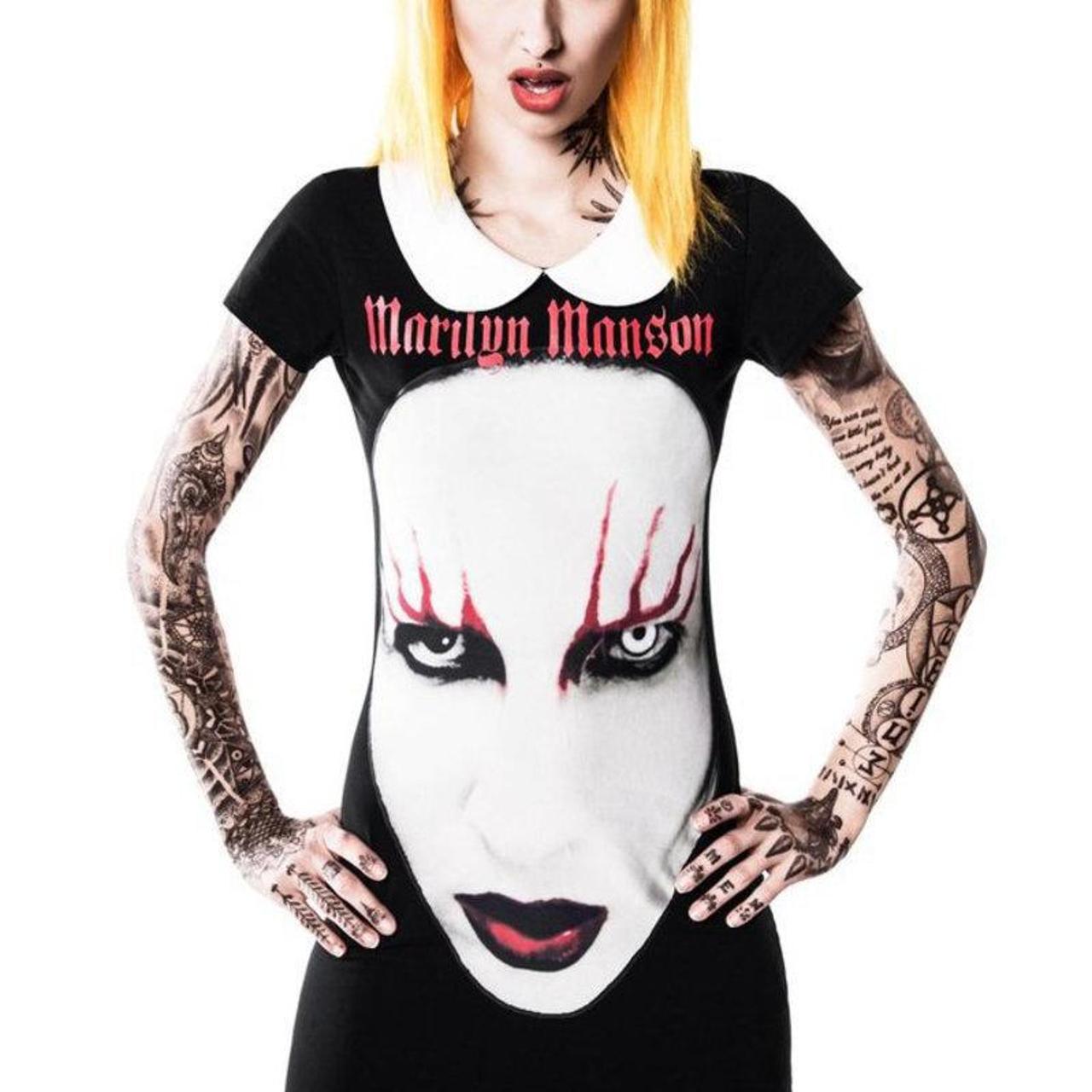 KILLSTAR X MARILYN Manson Eat The B***h Bodysuit Size Small £20.00