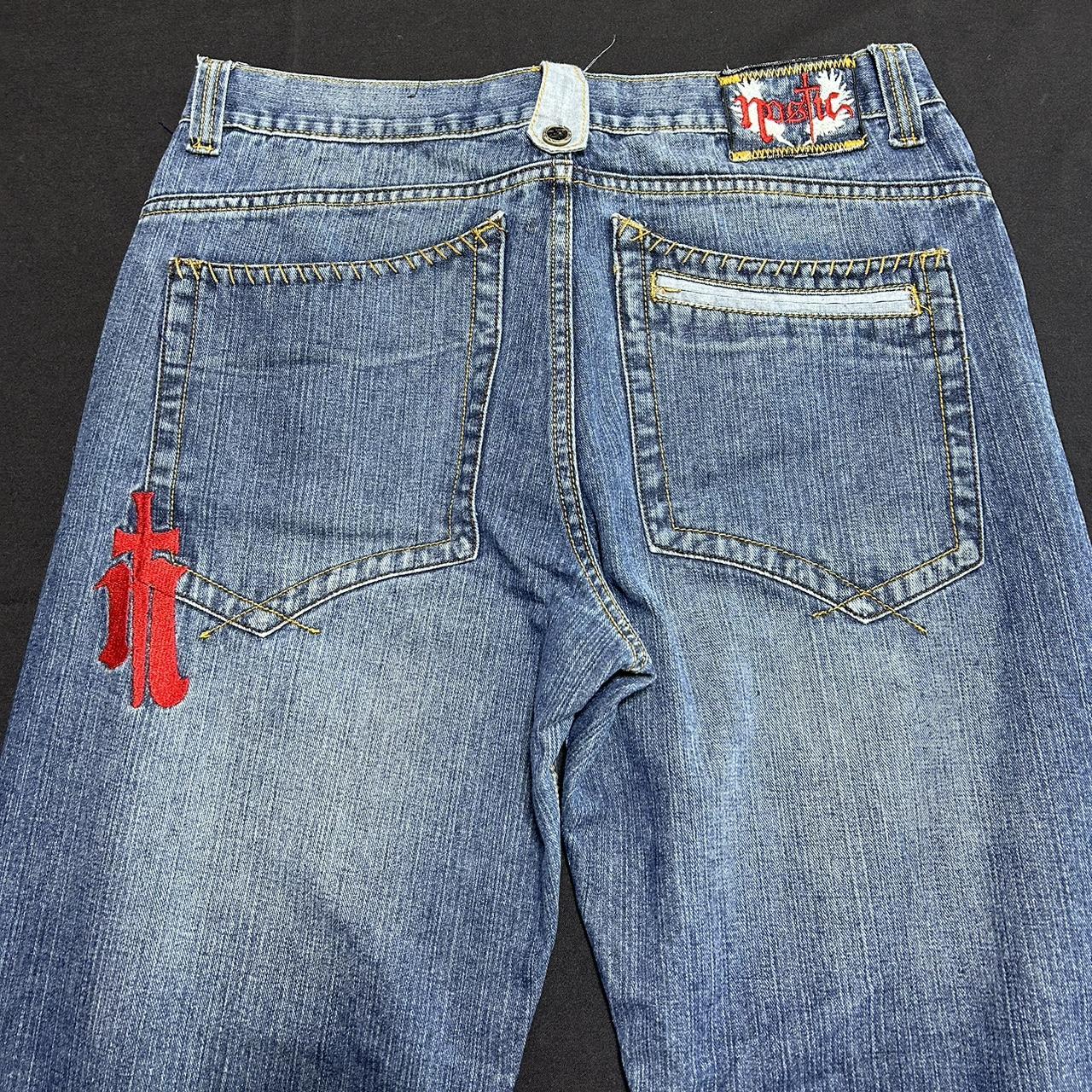Y2K Jnco Style Baggy Wide Jeans Condition Good... - Depop