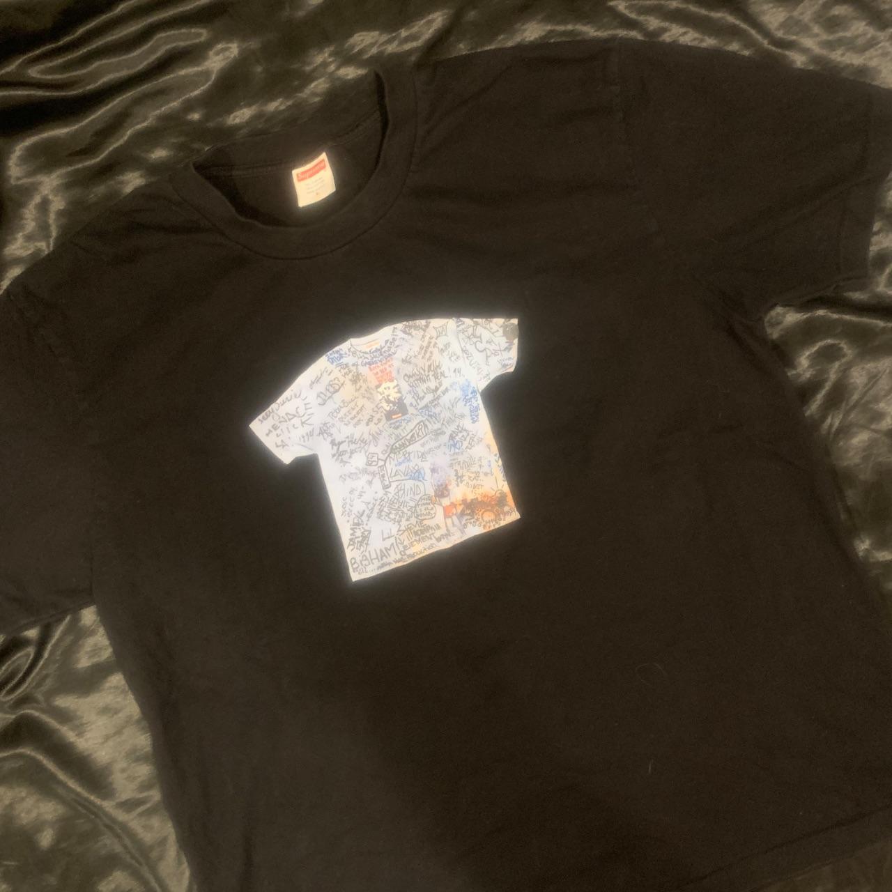 supreme grey gustav t shirt