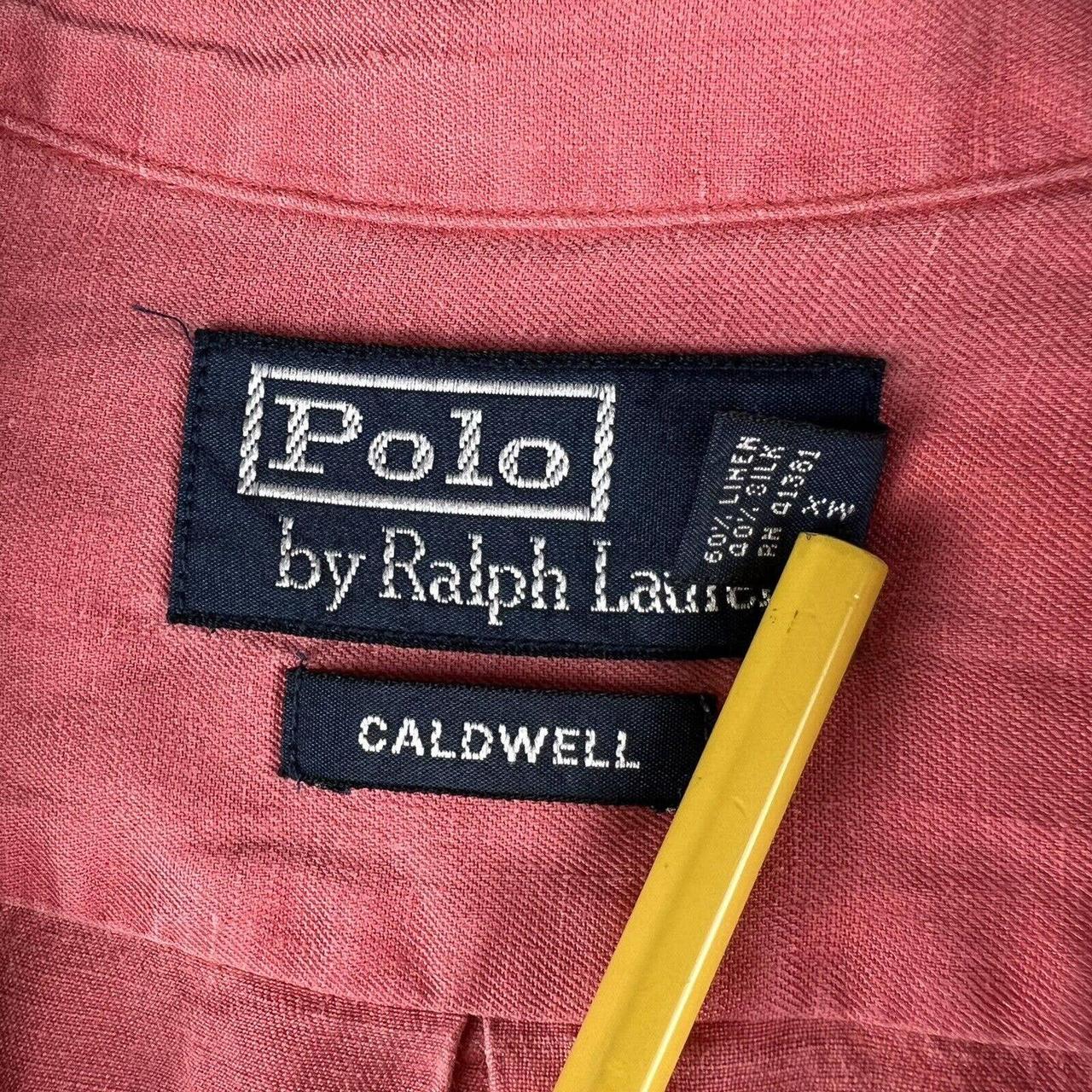 VTG 90s POLO RALPH LAUREN Camp Caldwell Loop Collar | Depop