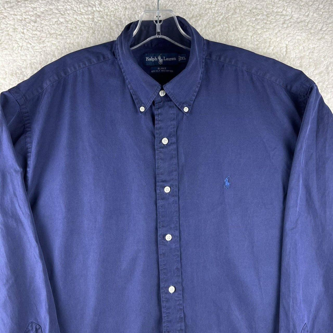 Polo Ralph Lauren Blake Silk Cotton Button Down...