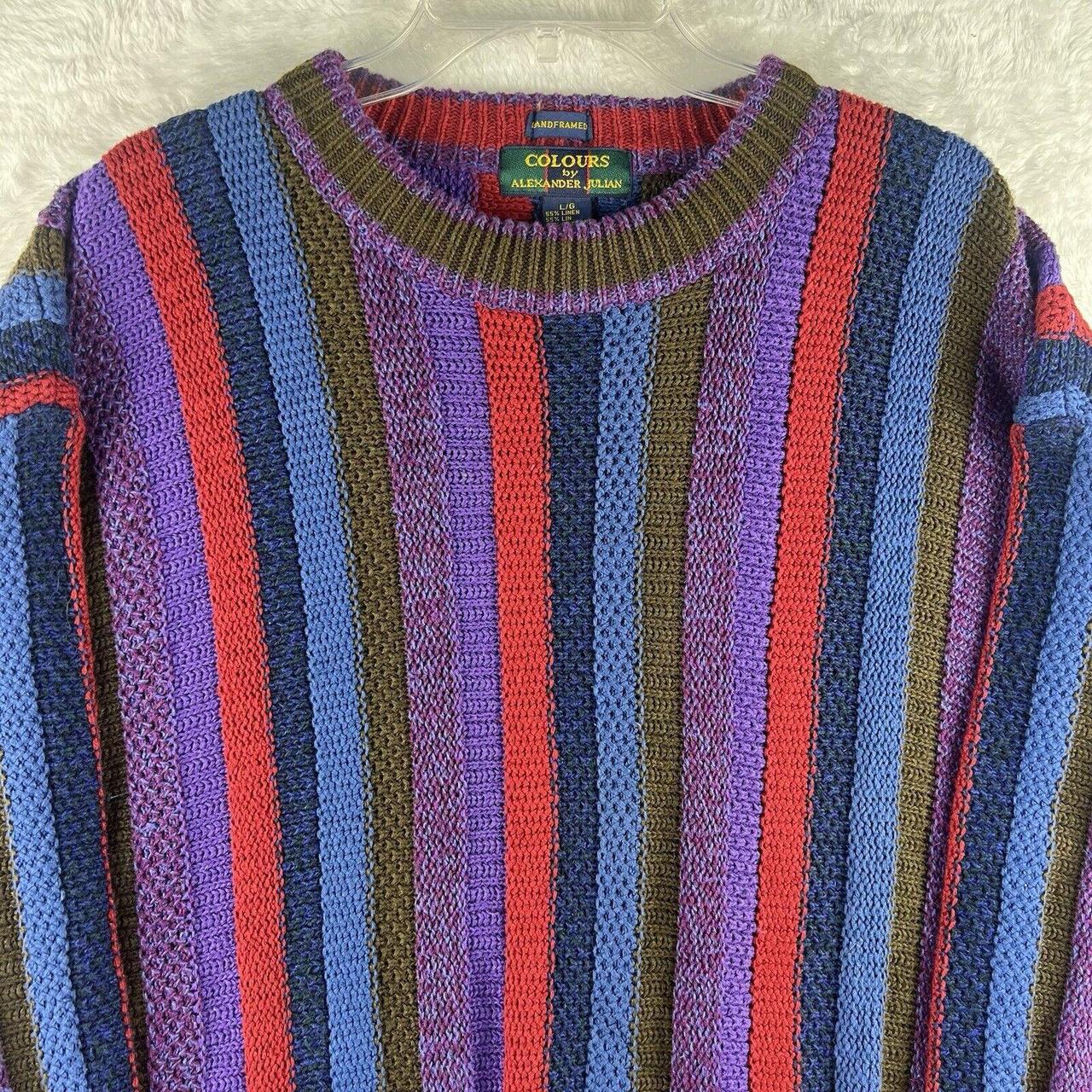 Alexander julian hotsell colours scottish wool grandpa sweater