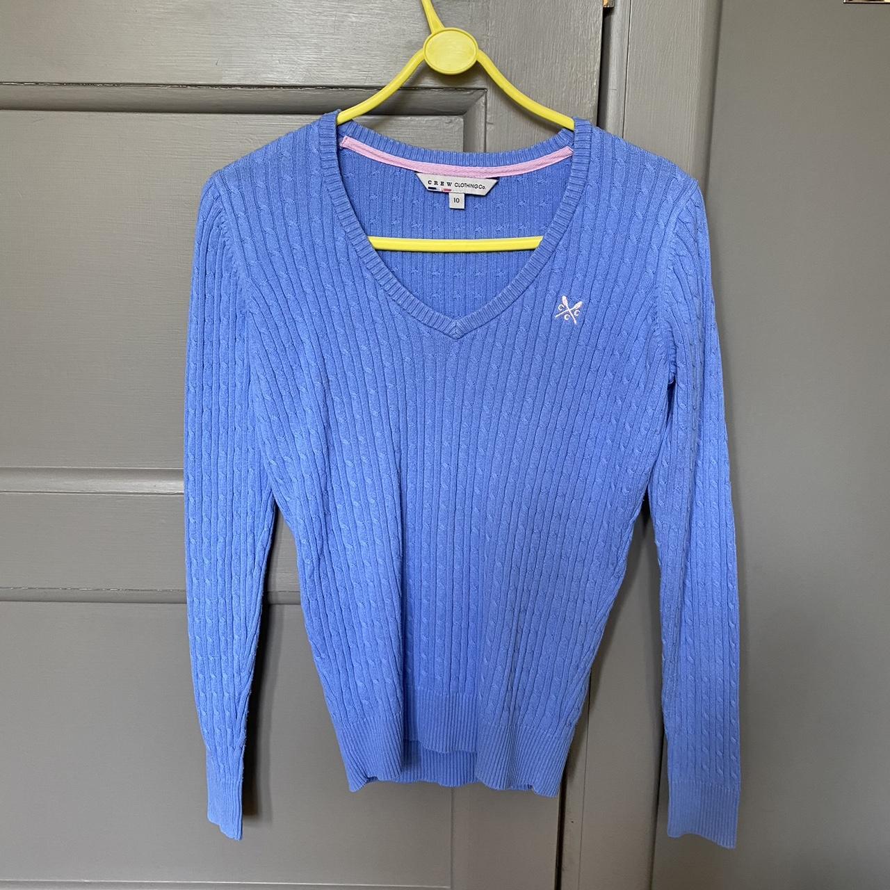 Lovely Crew Clothing v neck jumper- looks lovely... - Depop