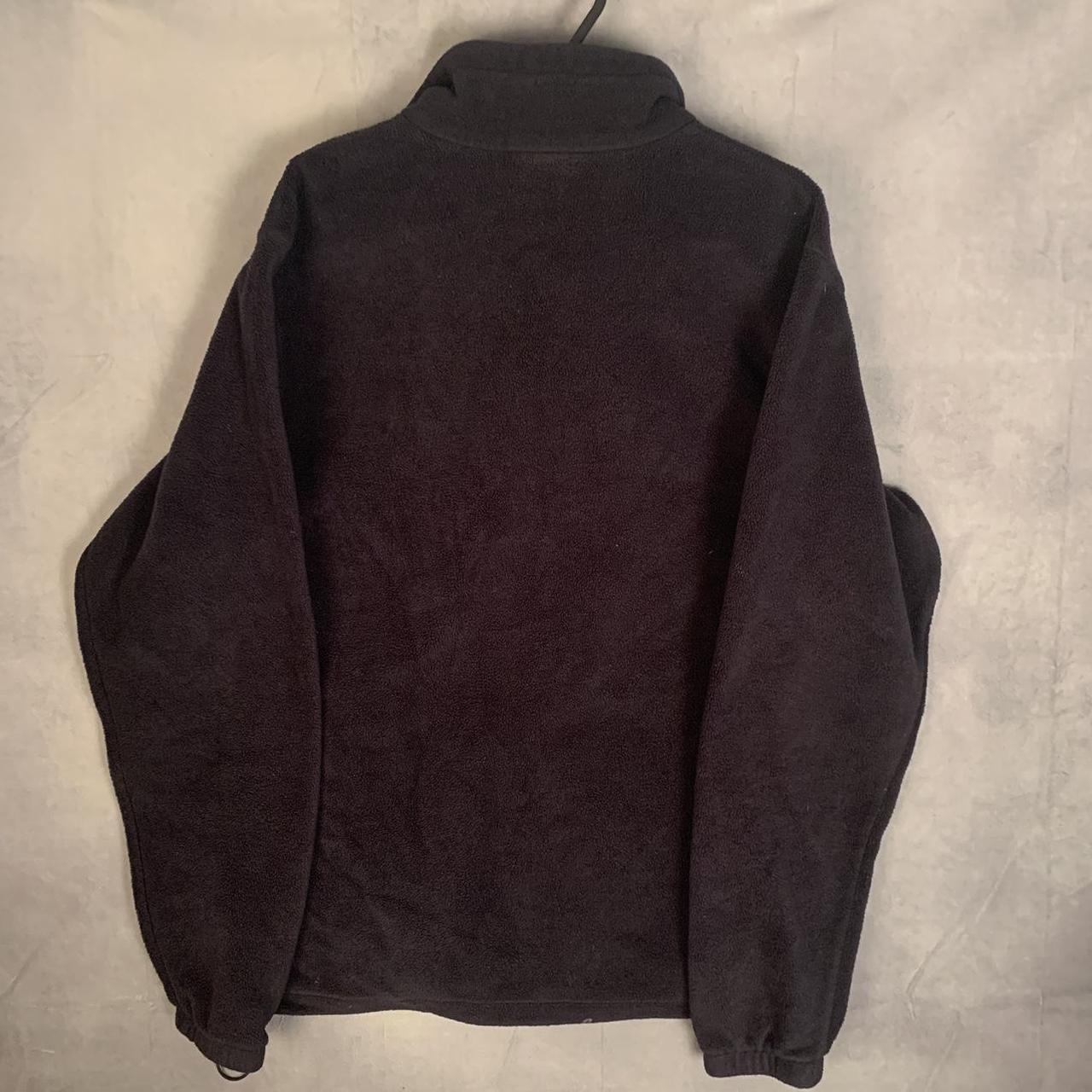 Columbia full zip fleece jumper black men’s medium - Depop