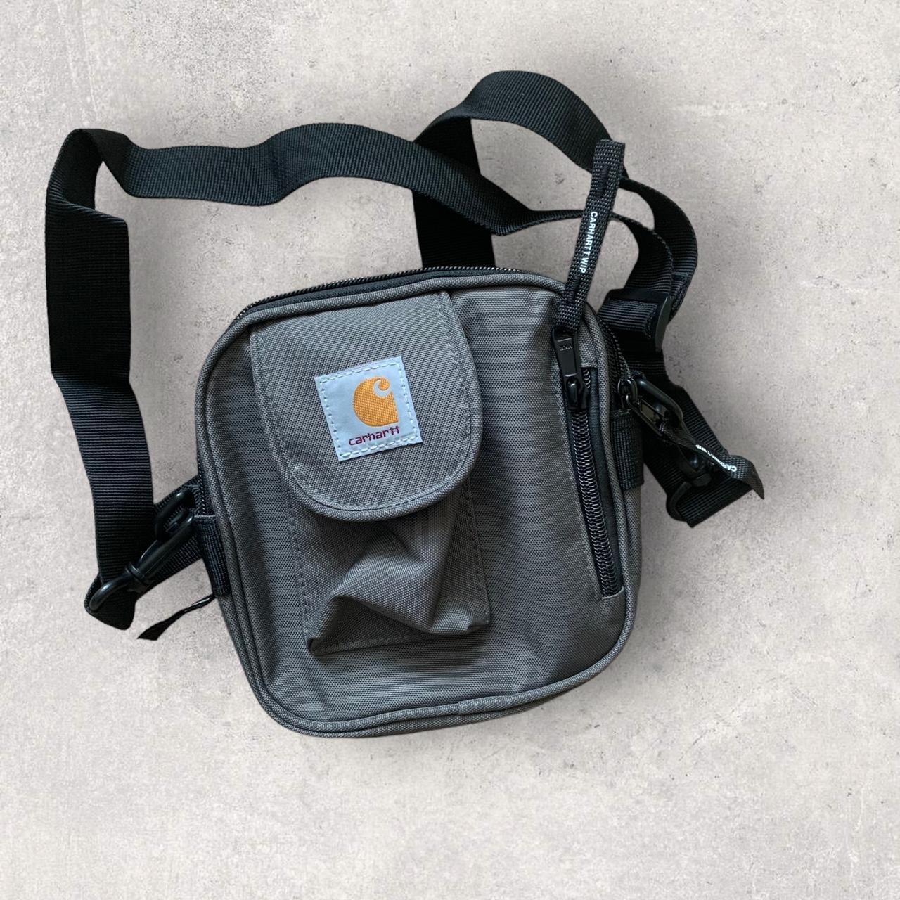 Carhartt WIP grey side bag - Depop