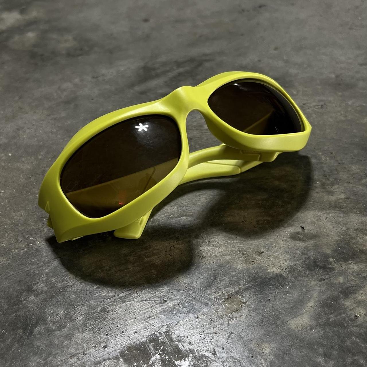 Women's Green Sunglasses Depop