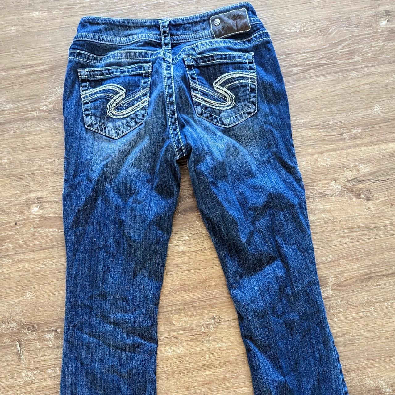 Silver Jeans Co. Women's Blue Jeans | Depop