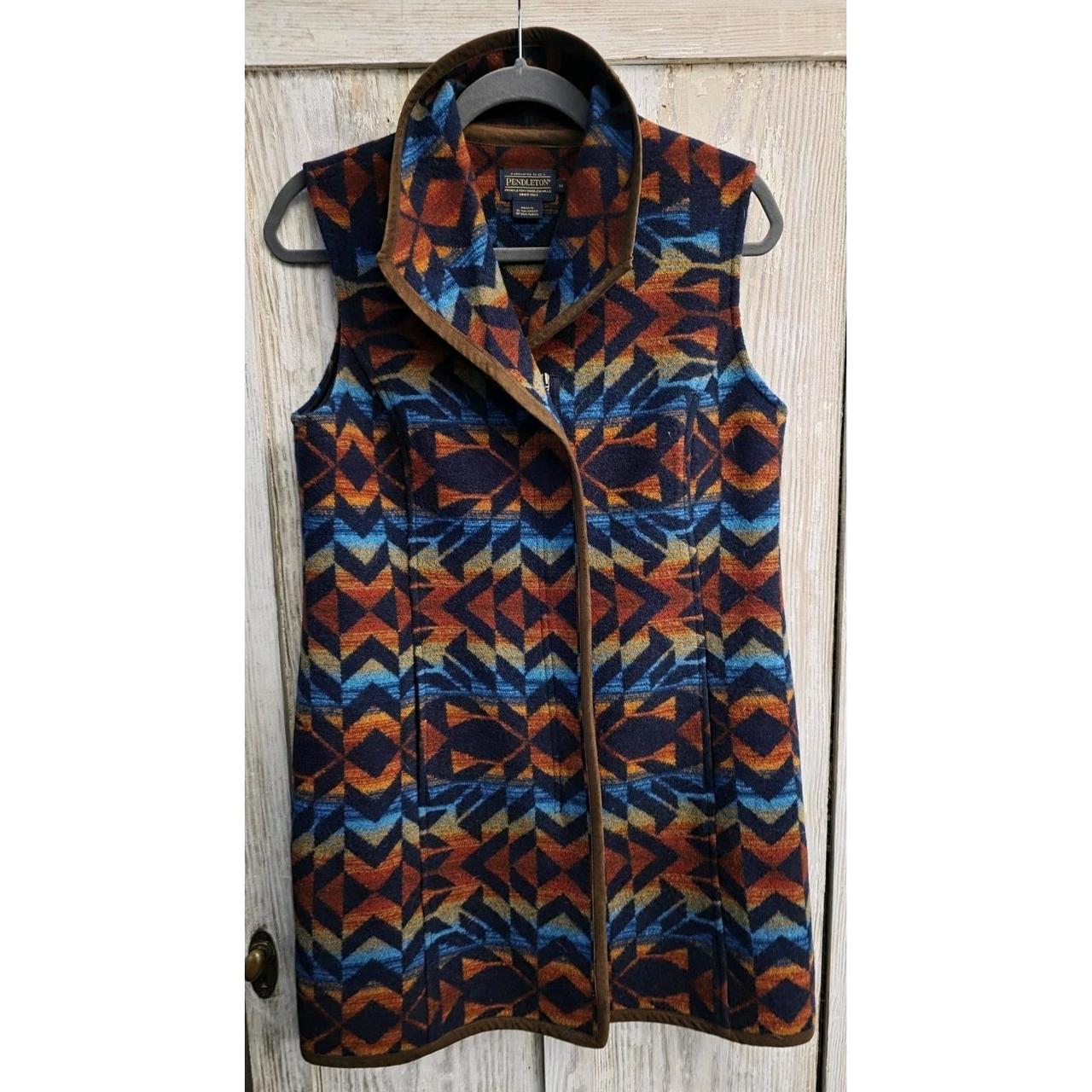Pendleton Women's Vest - Multi - M – Pendleton Wo… - image 2