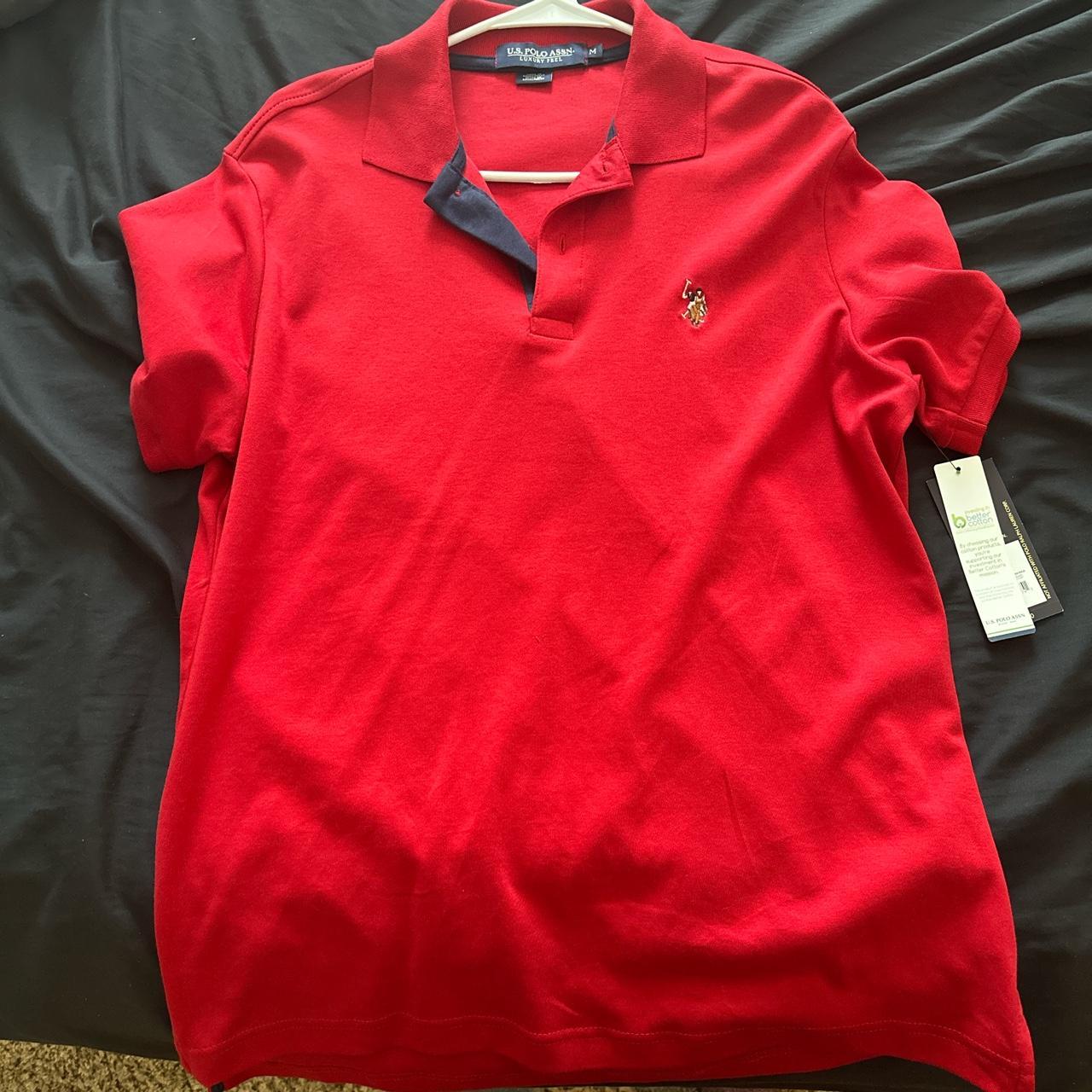 Polo Women's Red Shirt Depop