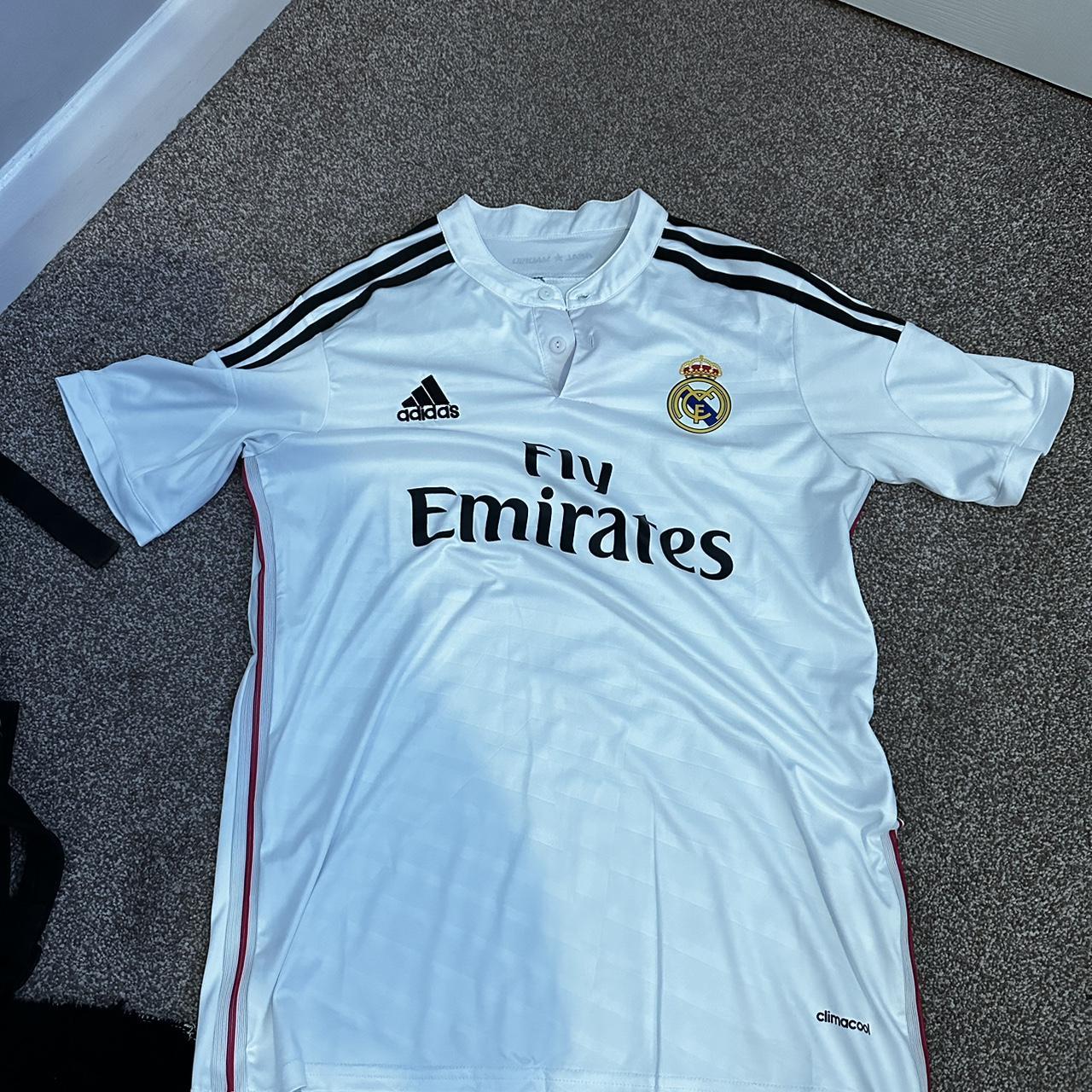 Real Madrid 2014-2014 jersey Ronaldo on the back - Depop