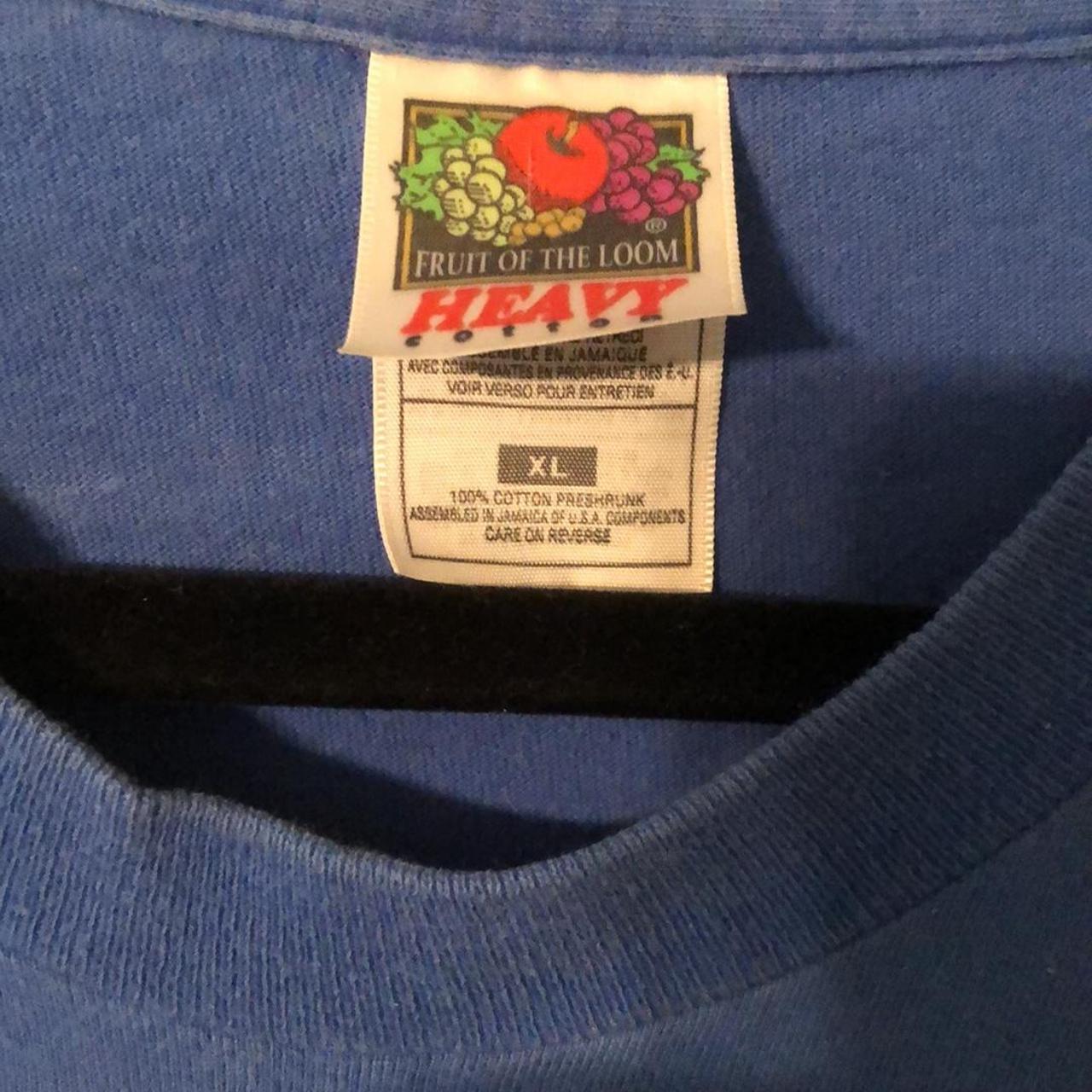 Fruit of the Loom Men's Blue T-shirt (2)