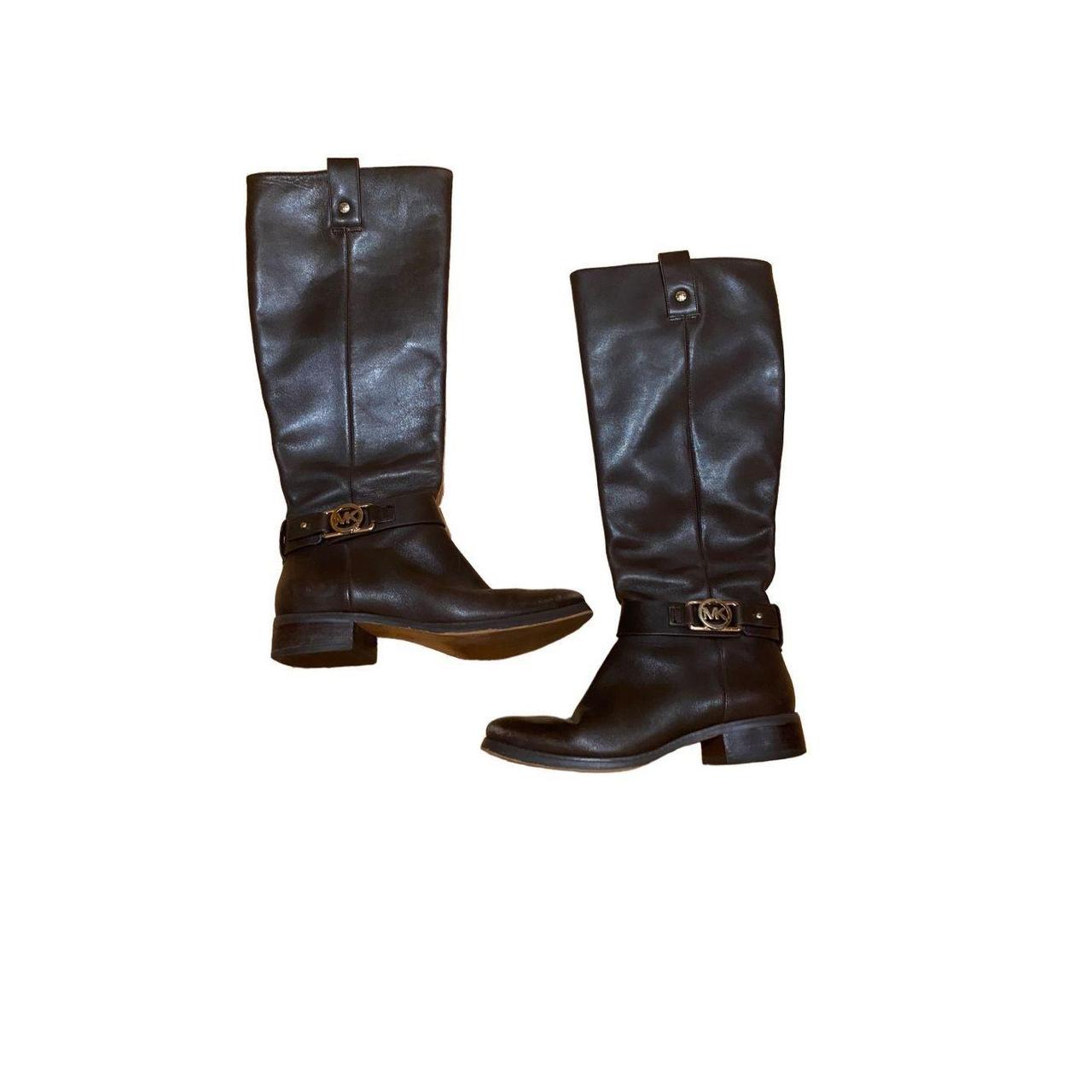 MK charm shop riding boots