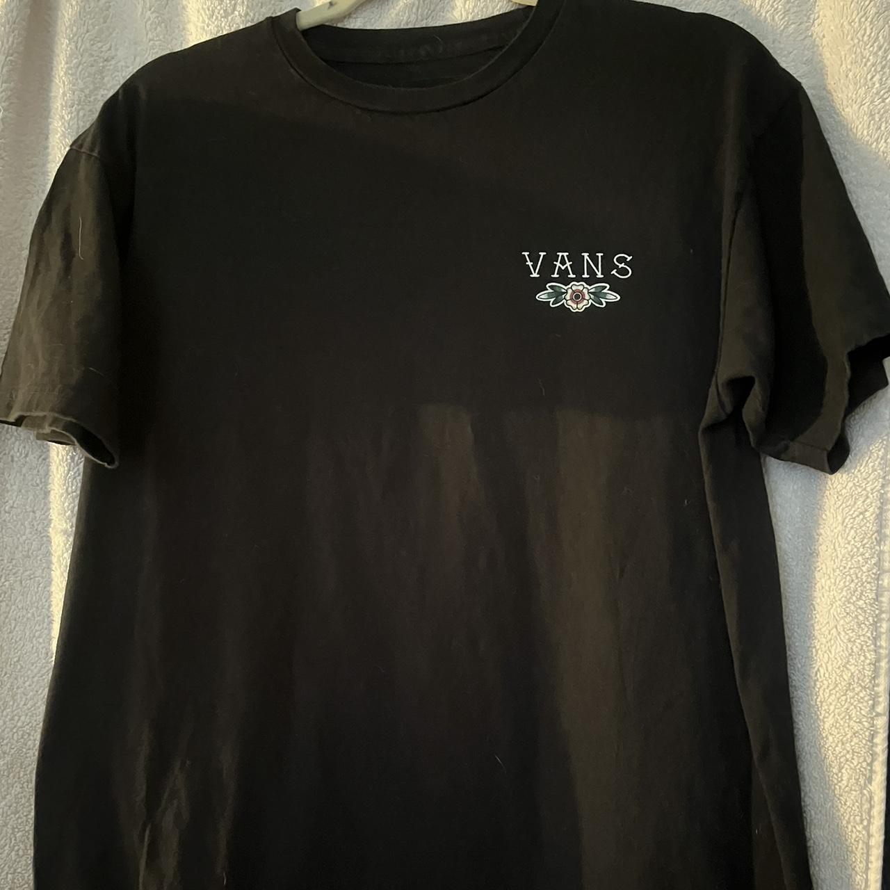 Vans classic fit black t- shirt when sand bottle... - Depop