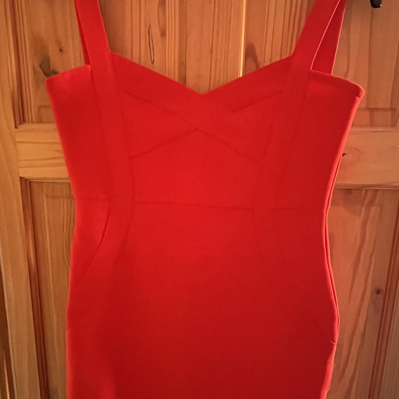 SHEIN Formal Red Dress Open To Offers Depop