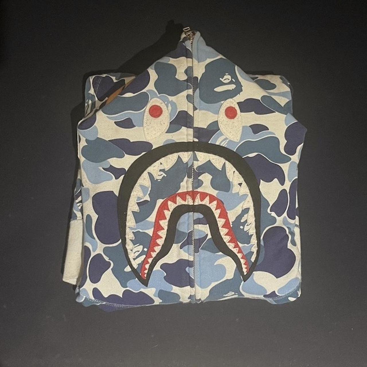 Bape ABC Camo Cushion Light Blue #bape #art #camo - Depop