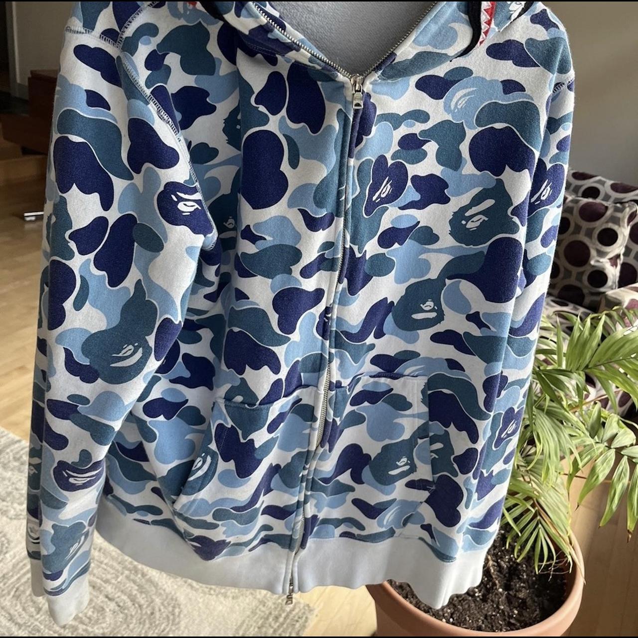 Bape ABC Camo Cushion Light Blue #bape #art #camo - Depop