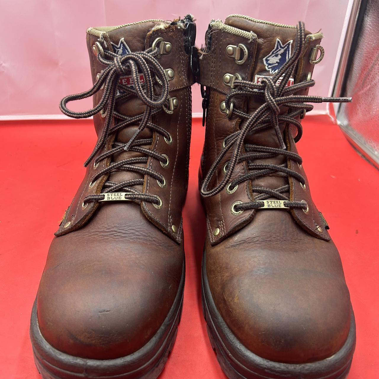 Steel toe harley hot sale davidson boots