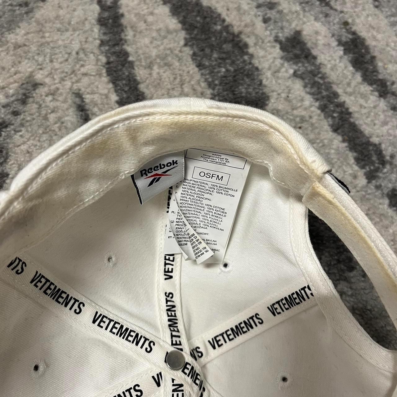 帽子 Vetements Reebok Ring Cap White Vetements x Reebok Metal Eyelet Cap Release | Hypebeast