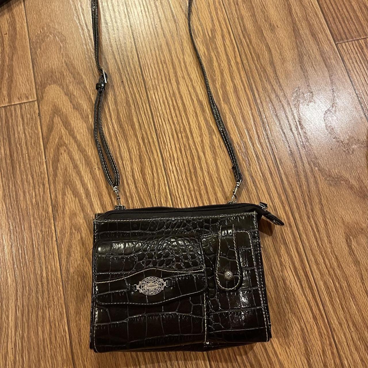 Rosetti Women's Dylan Convertible Shoulder Bag, Faux Leather Purse,  Adjustable Strap, Black, One Size: Handbags: Amazon.com