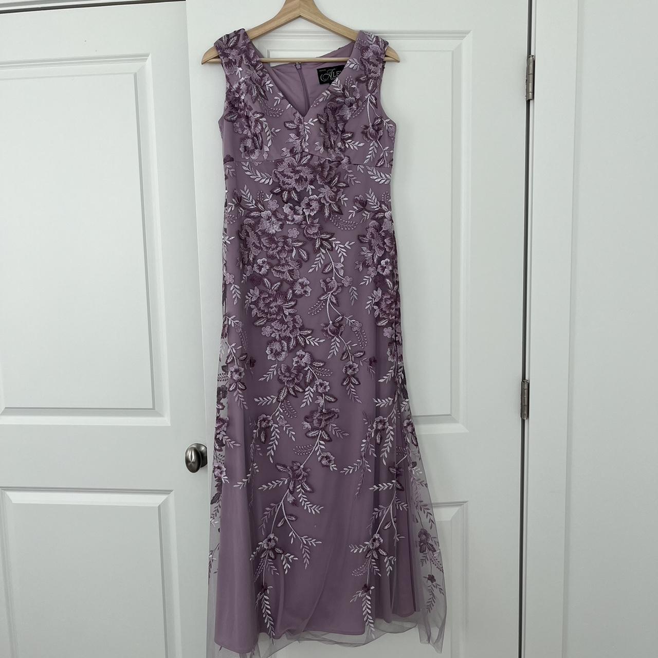 Dillard's Women's Purple Dress | Depop