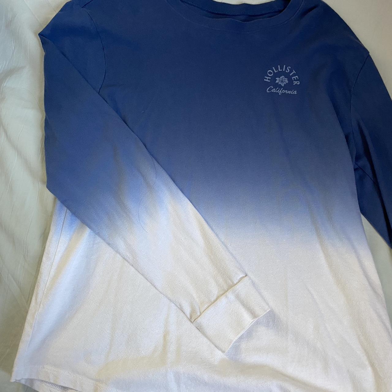 Hollister ombre 2024 long sleeve