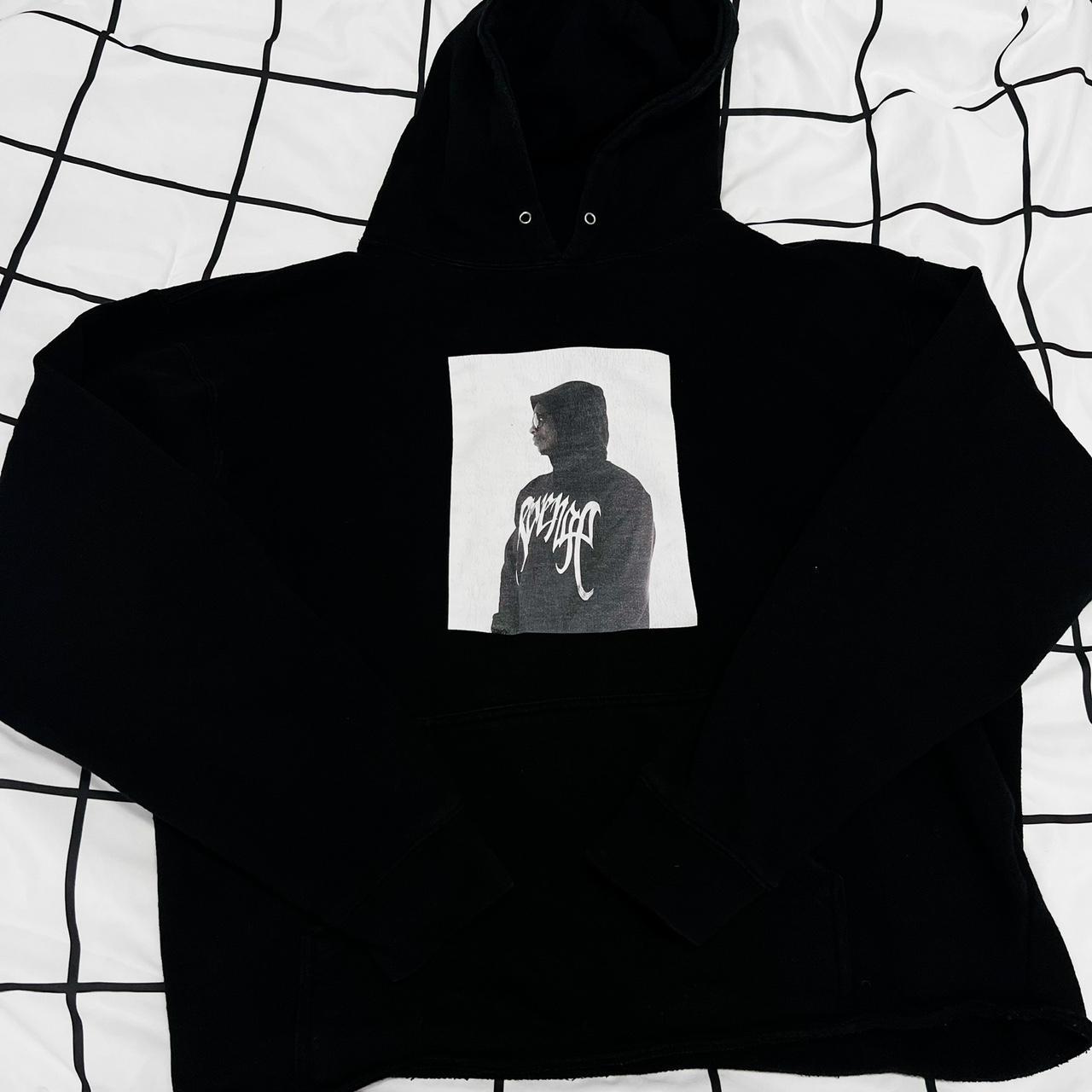 White and black revenge clearance hoodie