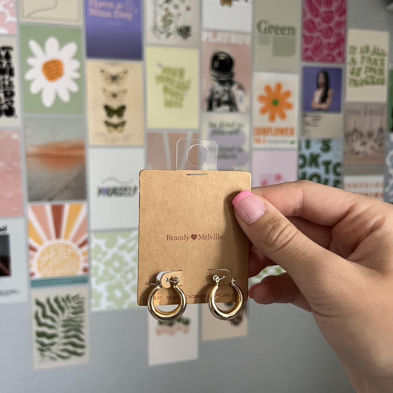 brandy melville earrings, brand new never worn Depop