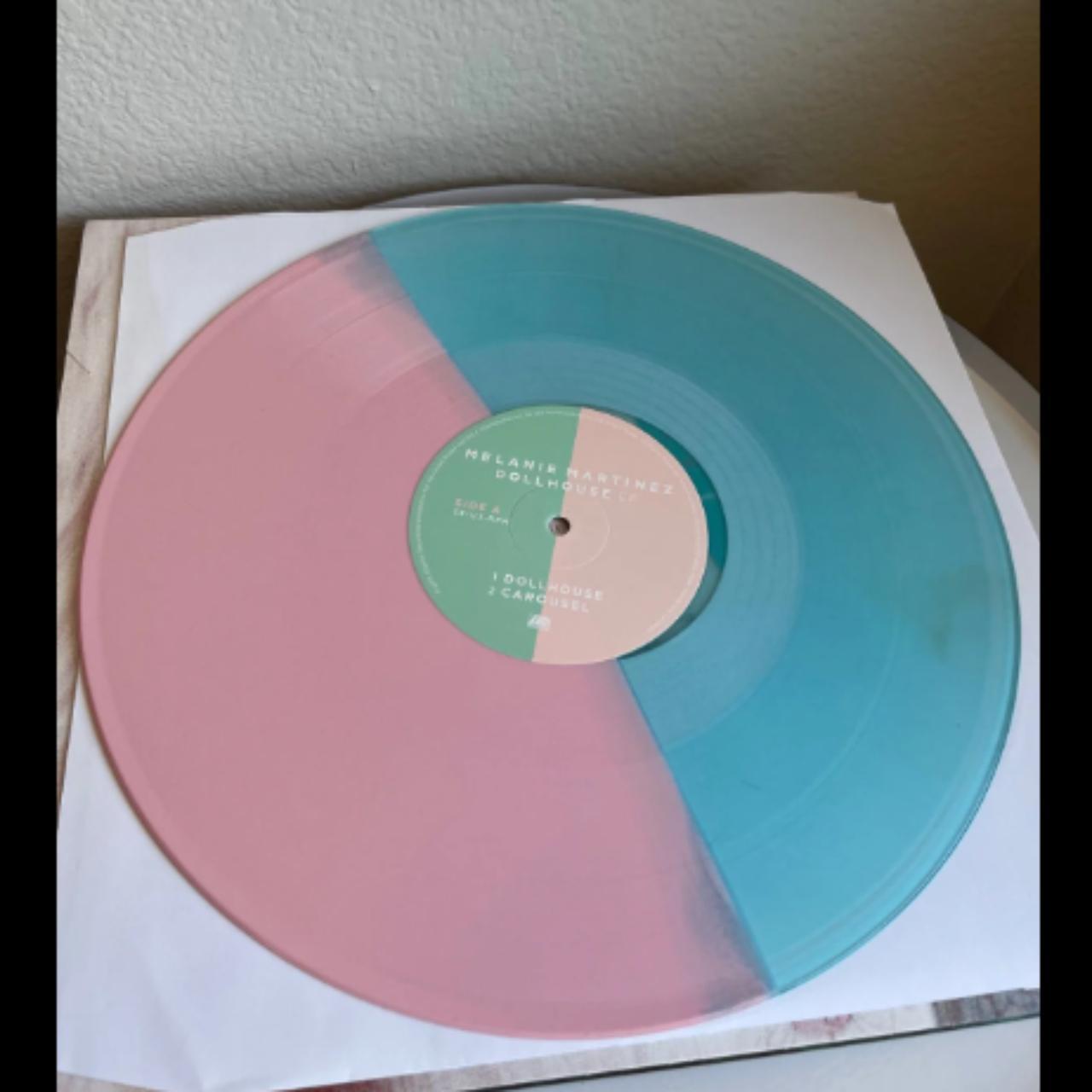 Urban Outfitters Pink and Blue Cds-and-vinyl | Depop